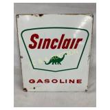 12 x 13 1/2 Inch Porcelain Sinclair Dino Gasoline
