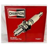 Champion Spark Plug Metal Dealership Cabinet, 30 x