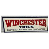 Nos Winchester Tires 54×18 Embossed Heavy Metal Si