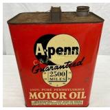 A-Penn Two-Gallon 100% Pure Pennsylvania Motor Oil