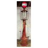 Original Fry Model 117 Mae West Visible Gas Pump w