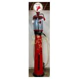 Rare Fry Model 71 10-Gallon Visible Gas Pump with