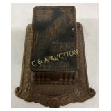 Union-Made Plunkie Cigars Cast Iron Match Safe #18