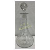 Early 1900s Old Charter Bourbon Glass Decanter