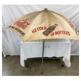 Original Coca-Cola Umbrella with Ice Cold in Bott