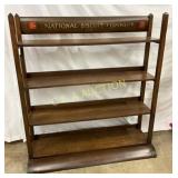 46 x 50 Inch Oak Wood National Biscuit Company Dis