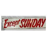 Metal Except Sunday