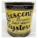 Crescent Brand Salt Water Oysters One-Gallon