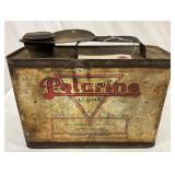 Standard Oil Polarine Light Metal Oil Can with Han