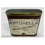 Antonella Tobacco Tin with 1926 Tax Stamp