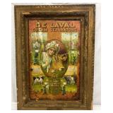 Early Tin Litho De Laval Cream Sep Sign