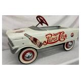 Murray Pepsi Cola Pedal Car with Red Steering Whee