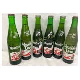 Six Vintage Mountain Dew Willie Bottles with Pig