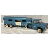 Structo Vista Dome Horse Van Toy Truck and Trailer