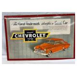 23´´ x 15´´ Chevrolet Dealership Advertisement Fea