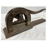 Early Lorillards Climax Plug Tobacco Cutter