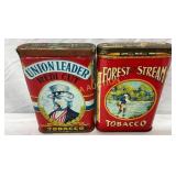 Vintage Tobacco Tins: Union Leader Redi-Cut and Fo