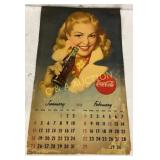 1948 Coca-Cola Calendar 13x22