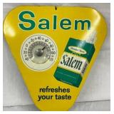 Vintage 9 x 9 1/2´´ Salem Thermometer Advertising