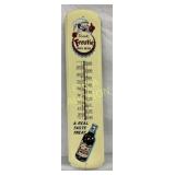 Metal Frostie Root Beer Advertising Therm 7x30