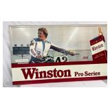 Embossed Metal Winston Pro Series Sign, 60 x 35 In