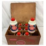 Vintage Prestone Engine Starting Fluid Case with 1