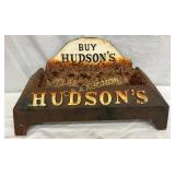 Vintage Cast Iron Hudson Soap Trade Display