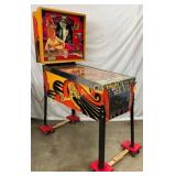 Early Bally Pinball Machine, Model Mata Hari,