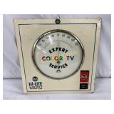 RCA Electron Tube Thermometer Advertising Sign, 9