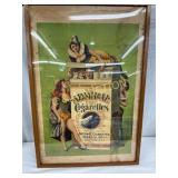 Early 20th Century Admiral Cig. Sign