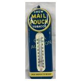 Embossed Metal Mail Pouch Tobacco Therm, 3 x9