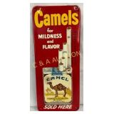 6 x 13 1/2´´ Embossed Camel Cigarettes Advertising