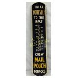 8 x 39-Inch Vintage Mail Pouch Tobacco Advertising