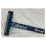 Embossed Metal Colonial Bread Door Push, 25×15 Inc