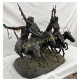 Bronze Sculpture Coming Through the Rye