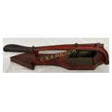 Early Spearhead Tobacco Cutter by Rogers Iron Co
