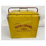Royal Crown Cola Embossed Metal Cooler, 18´´ x 20´