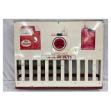 27×21 Lucky Strike Metal Cigarette Display with Pa