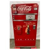 Vendo Model 83 Coca-Cola Embossed Coke Vending Mac