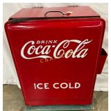Restored 25 x 35 Embossed Coca-Cola Ice Chest with