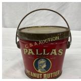 Pallas Brand 1-Pound Peanut Butter Tin by Ridenour