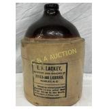 2g. E.A. Lackey Glazed Stoneware Jug