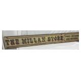 DS Wooden Store Smalts Sign The Millan Store
