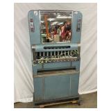 Mid-Century Metal Cigarette Vending Machine, 32×62