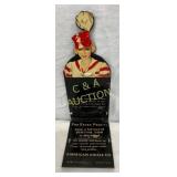 American Chicle Co. Dentyne Gum Metal Display, Sto