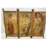 Early 1800s Trifold Advertising By Donaldson bros.