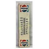 Vintage Pepsi Thermometer with Logo, 7´´ x 28´´