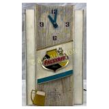 9 x 15 Falstaff Beer Advertising Wall Clock
