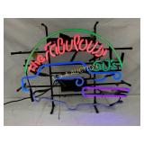 1950s-Inspired Four-Color Neon Sign Reading The F
