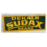Dekalb Sudax Brand Advertising Sign, 30 x 11, Maso
